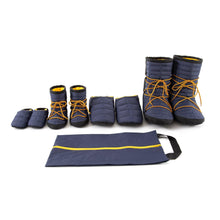 Load image into Gallery viewer, 4025 // NORDIK Quilted booties and slippers with travel bag - Jalie