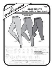 Load image into Gallery viewer, image of cover for 406 Sportights sewing pattern