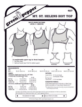 Load image into Gallery viewer, Cover for sewing pattern 407 Mt. St. Helens Hot Top