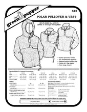 Load image into Gallery viewer, cover for 512 Polar Pullover & Vest sewing pattern