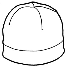 Load image into Gallery viewer, polar beanie line drawing