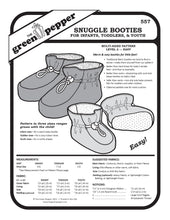 Load image into Gallery viewer, image for cover of 557 Snuggle Botties sewing pattern.