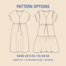 Load image into Gallery viewer, Abby Dress Sewing Pattern Wardrobe By Me