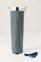 Load image into Gallery viewer, Two-colored yoga mat bag sewing pattern