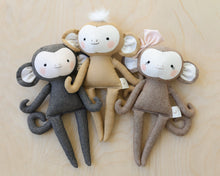 Load image into Gallery viewer, Monkey Soft Toy Sewing Pattern