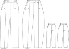 Load image into Gallery viewer, Pantalon barrel Emile
