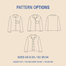 Load image into Gallery viewer, Dukke Blouse Sewing Pattern Wardrobe By Me