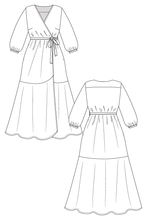 Load image into Gallery viewer, HALI wrap dress