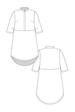 Load image into Gallery viewer, HELMI trench blouse & tunic dress