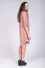 Load image into Gallery viewer, Curved hem dress sewing pattern