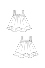 Load image into Gallery viewer, ILMA smock dress & top