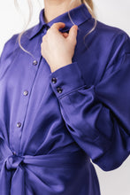 Load image into Gallery viewer, ILTA ruched shirt dress