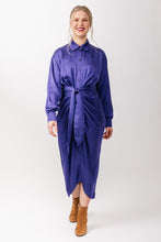 Load image into Gallery viewer, ILTA ruched shirt dress