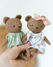 Load image into Gallery viewer, Sewing Pattern - Mini bear, panda and lion doll
