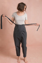 Load image into Gallery viewer, Pantalon portefeuille fuselé Papao