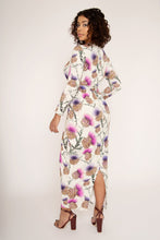Load image into Gallery viewer, Sleeved wrap dress sewing pattern
