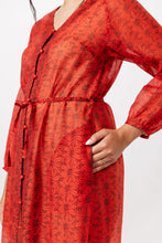 Load image into Gallery viewer, Woven maxi dress sewing pattern