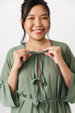 Load image into Gallery viewer, Pussy bow top sewing pattern
