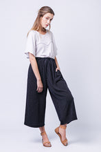 Load image into Gallery viewer, NINNI elastic waist culottes