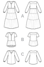Load image into Gallery viewer, Nicks Dress + Blouse Pattern