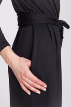 Load image into Gallery viewer, Knit dress with in-seam side pockets sewing pattern