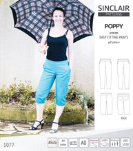 Load image into Gallery viewer, Poppy easy fitting pants for woven fabrics (PDF)
