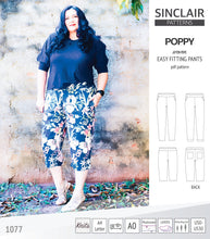 Load image into Gallery viewer, Poppy easy fitting pants for woven fabrics (PDF)