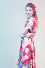 Load image into Gallery viewer, Dress with turn-up sleeves sewing pattern