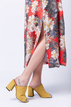 Load image into Gallery viewer, Dress with deep side vents sewing pattern