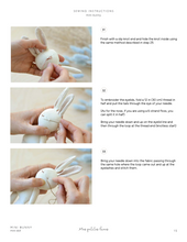Load image into Gallery viewer, Sewing Pattern for Bunny Stuffed Animal + Carrot Bed