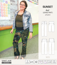 Load image into Gallery viewer, Sunset knit lounge pants (PDF) (2025 Updated)