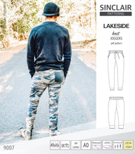 Load image into Gallery viewer, Lakeside knit joggers for men (PDF)