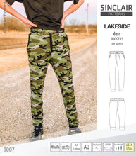 Load image into Gallery viewer, Lakeside knit joggers for men (PDF)