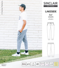 Load image into Gallery viewer, Lakeside knit joggers for men (PDF)