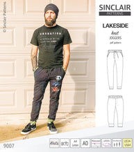 Load image into Gallery viewer, Lakeside knit joggers for men (PDF)