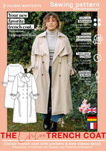 Load image into Gallery viewer, Trenchcoat Schnittmuster CHLOE