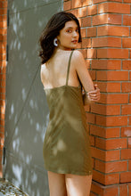 Load image into Gallery viewer, Wasserfall Minikleid Schnittmuster DELILAH