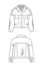 Load image into Gallery viewer, Jeansjacke Schnittmuster JEAN