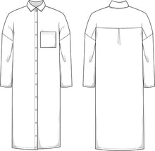 Load image into Gallery viewer, Blusenkleid Schnittmuster LOLA
