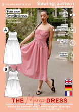 Load image into Gallery viewer, Sommerkleid Schnittmuster MARGO
