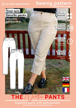 Load image into Gallery viewer, Chino Hose Schnittmuster NICKI