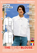 Load image into Gallery viewer, Weite Bluse Schnittmuster NOELLA