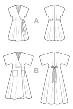 Load image into Gallery viewer, Elodie Wrap Dress Pattern