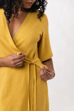 Load image into Gallery viewer, AARIA mini wrap dress