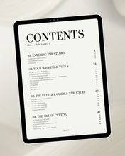 Load image into Gallery viewer, ALL ABOUT SEWING - ebook | DOMANI PATTERNS | ENGLISH VERSION