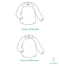 Load image into Gallery viewer, Coton Ouaté /sweatshirt Niki - femme+enfant