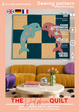 Load image into Gallery viewer, Delfin Quilt Schnittmuster