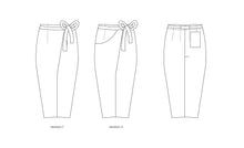 Load image into Gallery viewer, Pantalon portefeuille fuselé Papao