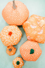 Load image into Gallery viewer, Fabric Pumpkin Sewing Pattern