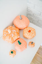 Load image into Gallery viewer, Fabric Pumpkin Sewing Pattern